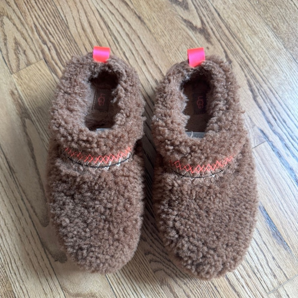 FINAL PRICE⬇️LIKE NEW😍UGG TAZZ HERITAGE BRAID PLATFORM SLIPPER